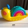 Fisher-Price Growing Baby: Rainbow Snail Stacker Image 6