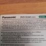 Panasonic DVD RAM 2-3x 4.7GB 120Min 10 Pack New Sealed Image 4