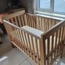 Mamas & Papas Oak Cot Image 2