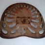 Cast iron machine tractor seat Wexford Engineering WE Image 2