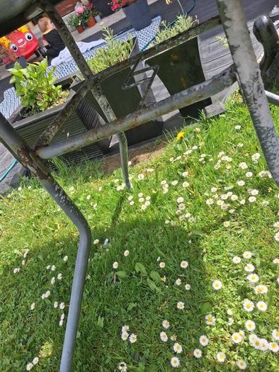 PATIO table and 4 chairs