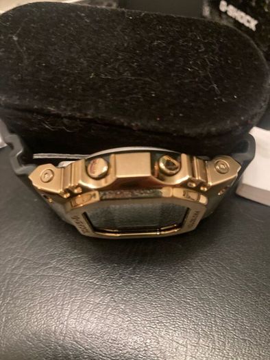 CASIO G SHOCK 5600 metal series gold