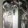 Large metal framed mirror by Grainne Breslin Image 3