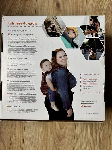Tula free-to-grow baby & toddler carrier