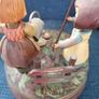 Antique ANRI Its a Small World Music Box Image 8