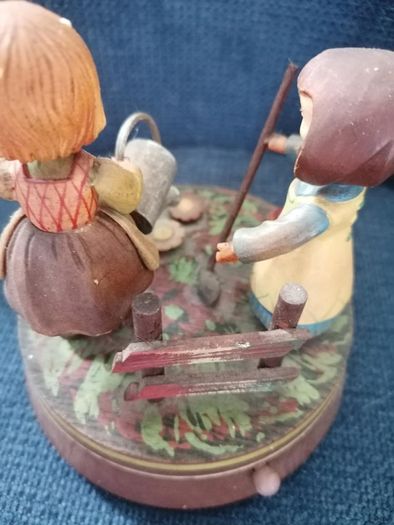 Antique ANRI Its a Small World Music Box