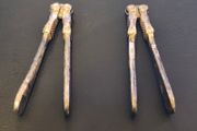 A Pair of Victorian Brass Plated Nutcracker / Lobster Cracker Vintage Metal