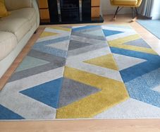 Designer Rug - Blue