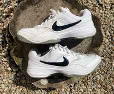Premium White Leather Retro Nike Court