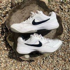 Premium White Leather Retro Nike Court