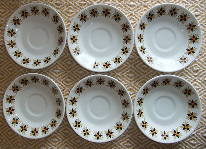 Arklow Pottery Star Dust Pattern 21 Piece Coffee Set
