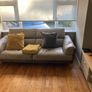 free 3 seater leather sofa Image 5