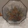 Glass Pressed Flower Hexagonal Wall Decor Image 4