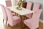 crushed velvet chair covers 10 euro each or 6 for 50 euro