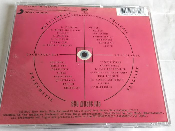 Kasabian - West Ryder Pauper Lunatic Asylum Cd