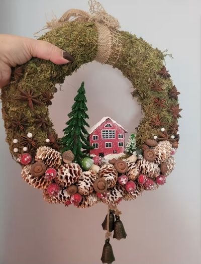 Handmade Christmas wreaths
