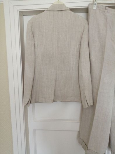 George Rech Synonyme Linen Trouser Suit Size 42 (14)