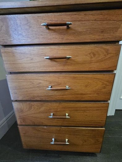 Mid Century Teak Chest of Drawers