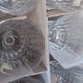 6 Wine glasses Crystal lady Diamond Image 2