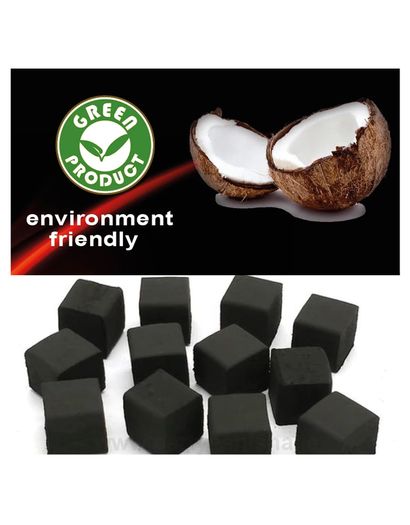 Zine Alsham Gold Cococubes Natural Coconut Charcoal 3KG