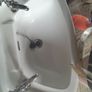 Bathroom Sink with Pedestal Image 2