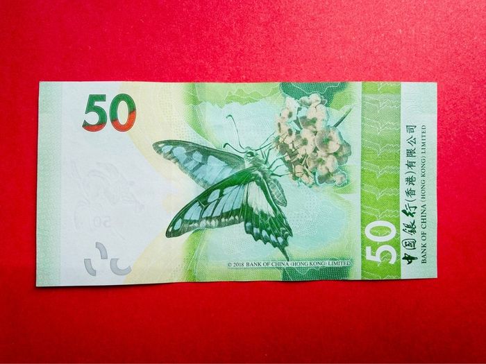 Hong Kong  50  Dollars   2018     Pick  349a ( uncirculated )