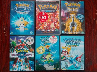 Pokemon DVDs