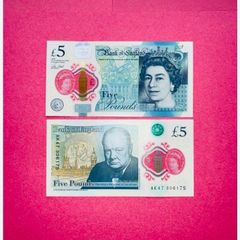 England  5pound  2016  Prefix   Ak47  )  Unc