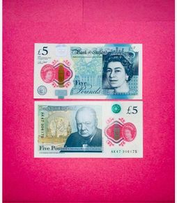 England  5pound  2016  Prefix   Ak47  )  Unc