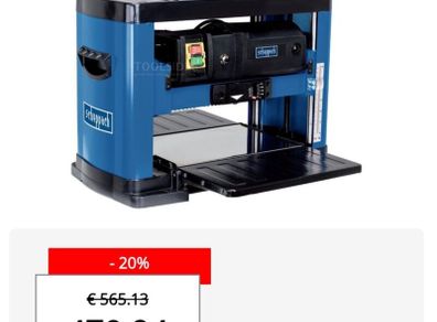Bench planer