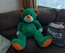 Large musical Ireland teddy