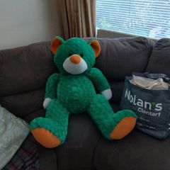 Large musical Ireland teddy