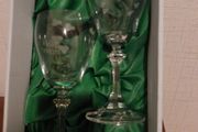 Vintage Pair Of Duiske Irish Whisky Goblets 30 Euro