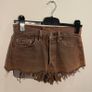 LEVIS Vintage Reworked Denim Shorts! Image 4