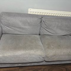 double sofa comes with free coffee table.