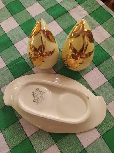 Royal Winton condiment set