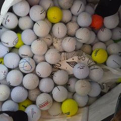 Mix golf balls excluding main brands
