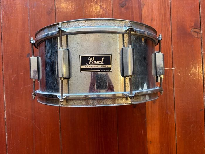 Vintage 1990s Pearl Export Series Snare Drum 14"x 6.5"