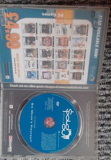 Sid Meier's Pirates PC DVD-ROM PC Gamer Presents Sold Out Release