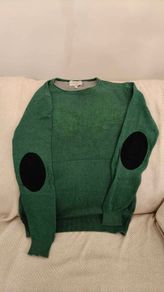 Springfield Men's Jumper with Elbow Patches