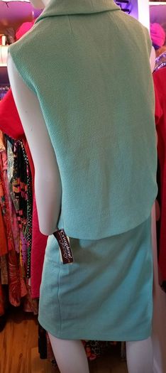 Rare Vintage 1960s Two Piece Mint Green New