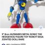 Jazware 3 inch metal sonic, sonic the hedgehog toys Image 4