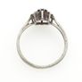 Vintage 925 Sterling Silver Blue Stone Ring, London 1981 Image 7