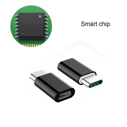2PCS - [Micro USB (Female) to USB-C (Male) Charger/Sync Convertor/Adapter] (Brand New/Warranty)