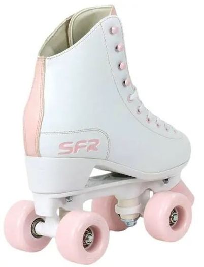 Figure skates SFR Premium Leather White Pink size UK3