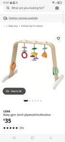 Ikea Baby Gym Leka