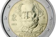 Italy 2 Euro Commemorative Coin 2013  - 200th Anniversary of the Birth of Giuseppe Verdi. Uncirculated.