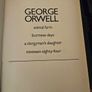 George Orwell Collected Stories Vintage Faux Leather Hardcover Gold Edge 1986.IN GOOD CONDITION. See photos for condition Image 5