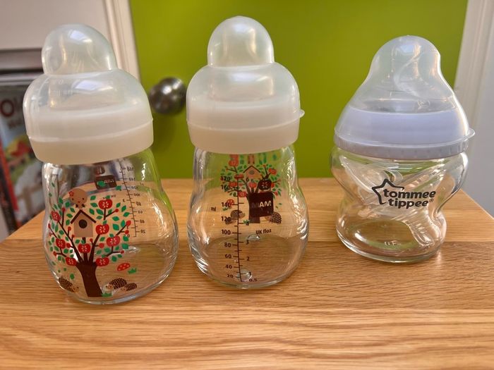 glass baby bottles