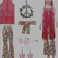 Hippie Costume 60s/70s Style